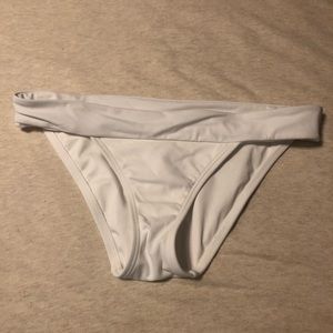 VS white bikini bottoms *never worn*